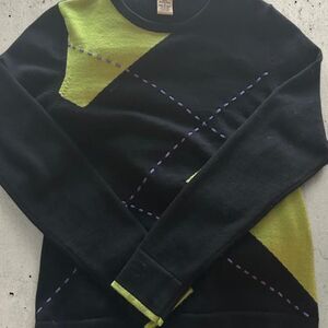 Vertical Striped Women's Jumper